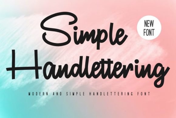 Download Simple Handlettering - Premium Resources