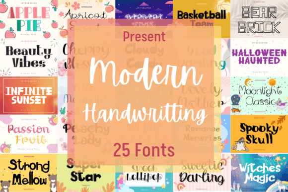 Download Modern Handwriting Bundle - Handwriting Collection