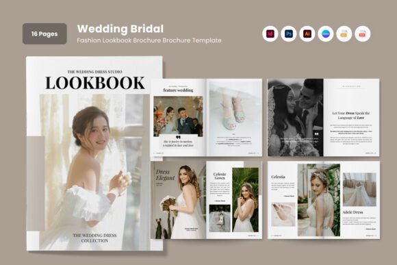Download Elegant Fashion Bridal Lookbook Brochure - Book Collection